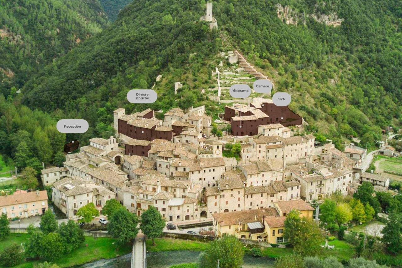 Torre Del Nera Albergo Diffuso & Spa Scheggino Exteriör bild